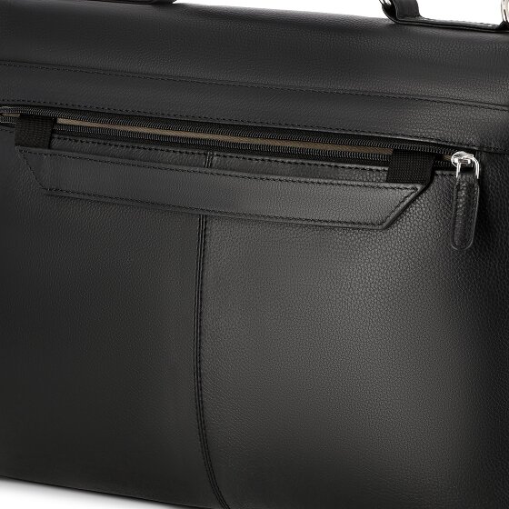 bugatti Valencia Aktetas Messenger Leer 40 cm Laptop compartiment