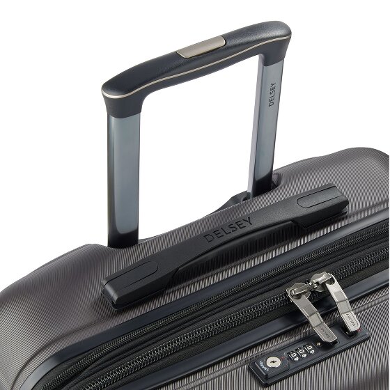 Delsey Paris Meteor 4 wielen Kofferset 3-delig met uitbreidingsplooi