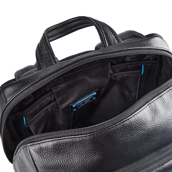 Piquadro Dagrugzak Leder 39 cm Laptopvak