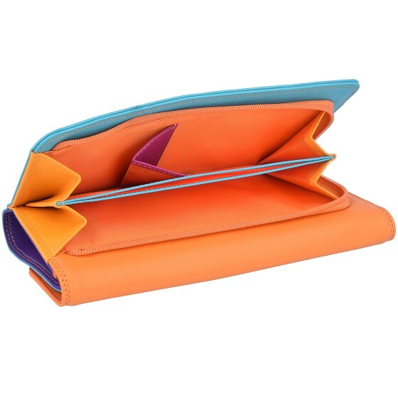 Mywalit Tri-fold Zip Wallet Leren Portemonnee 17 cm