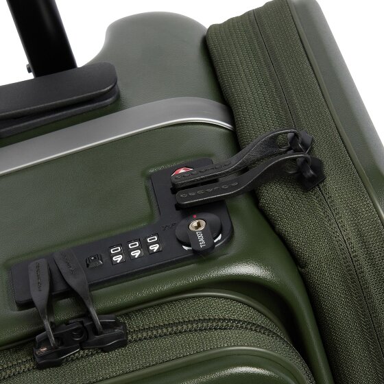 Piquadro PQ-Light 4 wielen Cabinewagen 55 cm Laptopvak