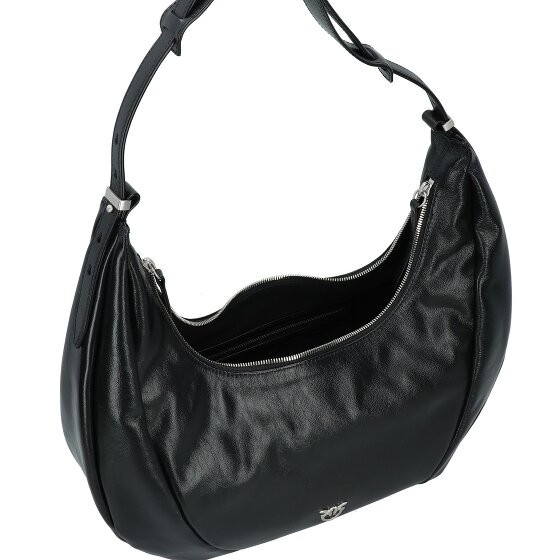 PINKO Slouchy Schoudertas Leer 39 cm