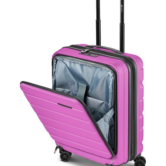 Franky Munich 4.0 4 wielen Cabinewagen 55 cm Laptopvak met uitbreidingsplooi