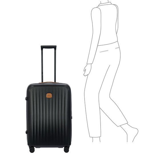 Bric's Taormina 4 wielen Trolley M 69 cm met uitbreidingsplooi