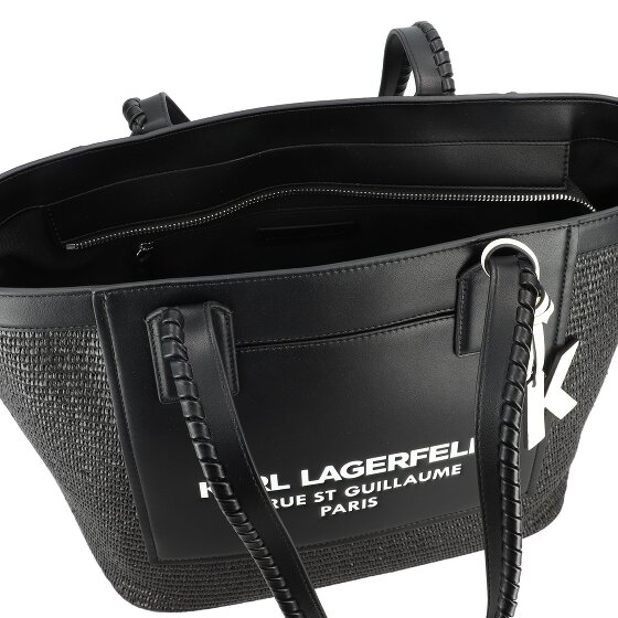 Karl Lagerfeld Raffia Shopper Tas 33 cm
