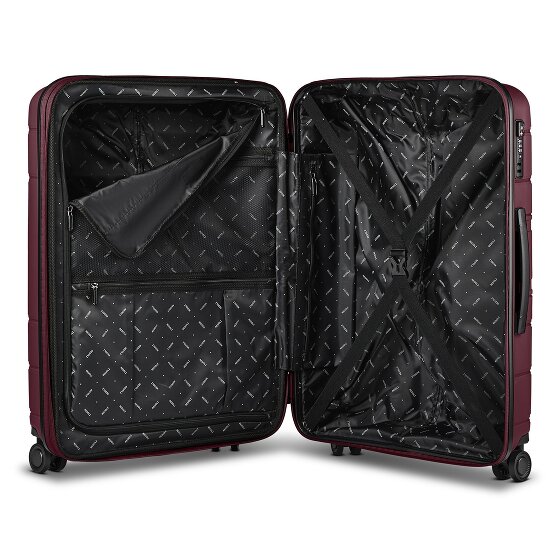 Redolz Essentials 11 4 wielen Trolley 66 cm met uitbreidingsplooi