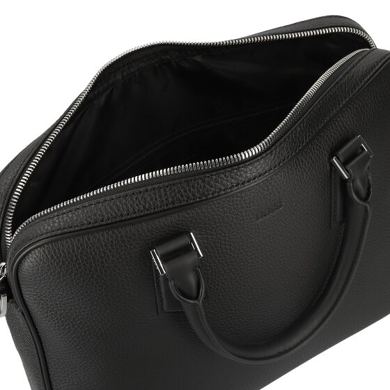 Boss New Crosstown Koffer Leer 38 cm Laptop compartiment