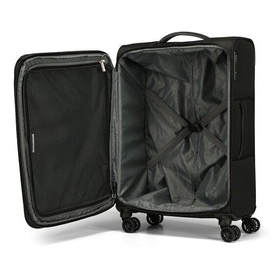 American Tourister Cloudrider 4 wielen Trolley M 67 cm met uitbreidingsplooi