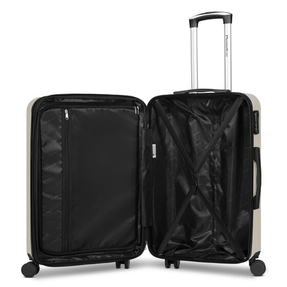 Check.In Paradise 2.0 4 wielen Trolley M 68 cm met uitbreidingsplooi