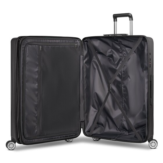 Bric's Cervia 2.0 4 wielen Trolley L 77 cm met uitbreidingsplooi