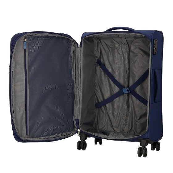 American Tourister Star Max 4 wielen Kofferset 3-delig met uitbreidingsplooi