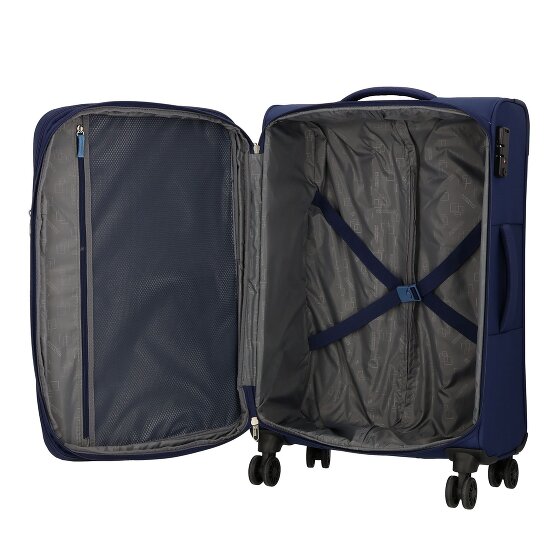American Tourister Star Max 4 wielen Kofferset 3-delig met uitbreidingsplooi