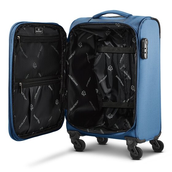 Smartbox Edition 04 4 wielen Cabinewagen 55 cm met uitbreidingsplooi