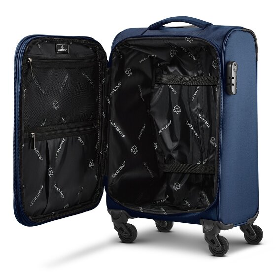 Smartbox Edition 04 4 wielen Cabinewagen 55 cm met uitbreidingsplooi