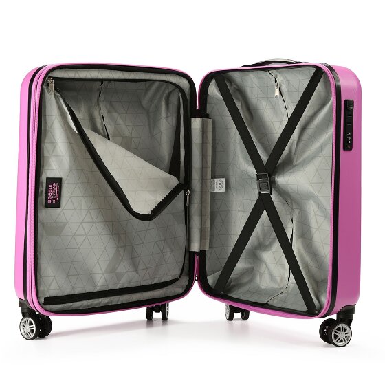 Gabol Future Plus 4 wielen Cabinewagen 55 cm met uitbreidingsplooi