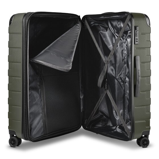 Tonino Lamborghini Milano 4 wielen Trolley L 72 cm met uitbreidingsplooi