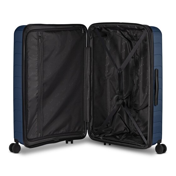 d&n Toronto 4 wielen Trolley L 75 cm met uitbreidingsplooi