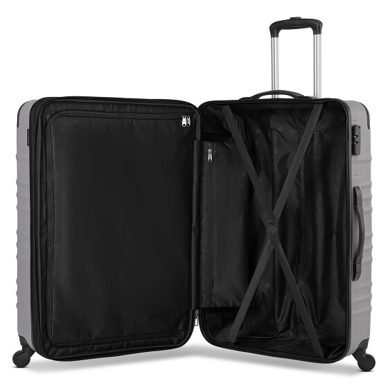 Wenger Amplar Evo 4 wielen Trolley L 75 cm met uitbreidingsplooi