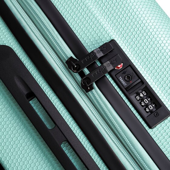 Franky Munich 4.0 4-wiel trolley M 66 cm met uitbreidingsplooi