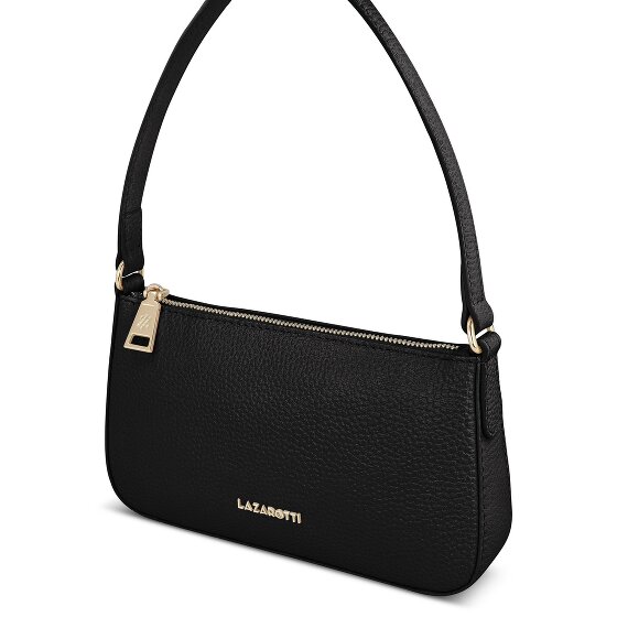 Lazarotti Bologna leeren pochette schoudertas 22 cm