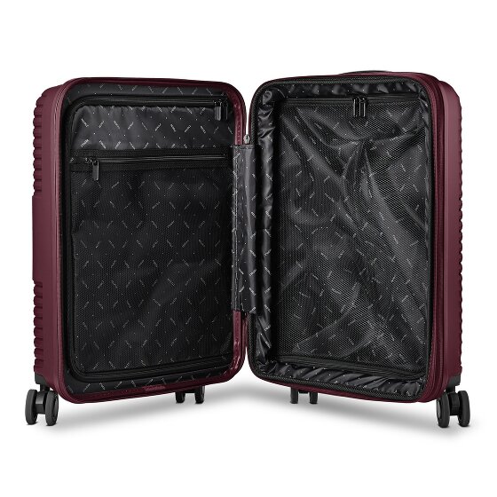Redolz Essentials 17 2.0 4 wielen Cabinewagen 55 cm Laptopvak met uitbreidingsplooi