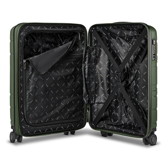 Redolz Essentials 11 4 wielen Cabinewagen 55 cm met uitbreidingsplooi