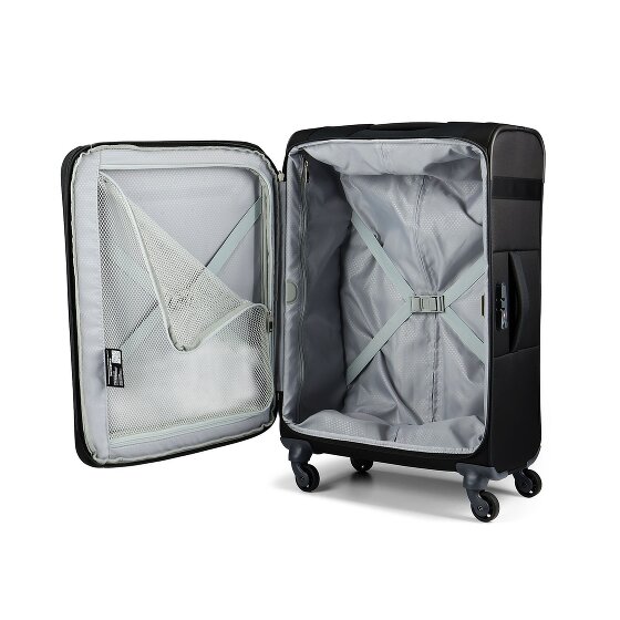Samsonite Citybeat 4 wielen Trolley 66 cm met uitbreidingsplooi