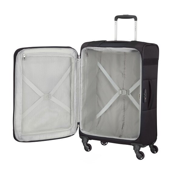 Samsonite Citybeat 4 wielen Trolley 66 cm met uitbreidingsplooi