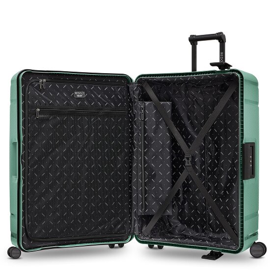 Redolz Essentials 15 kofferset met 4 wielen, M+L, met driepuntssluiting