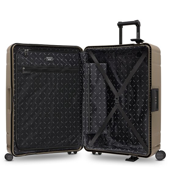 Redolz Essentials 15 kofferset met 4 wielen, M+L, met driepuntssluiting