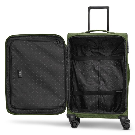 Redolz Essentials 12 MEDIUM 4-wiel trolley 67 cm met uitbreidingsplooi