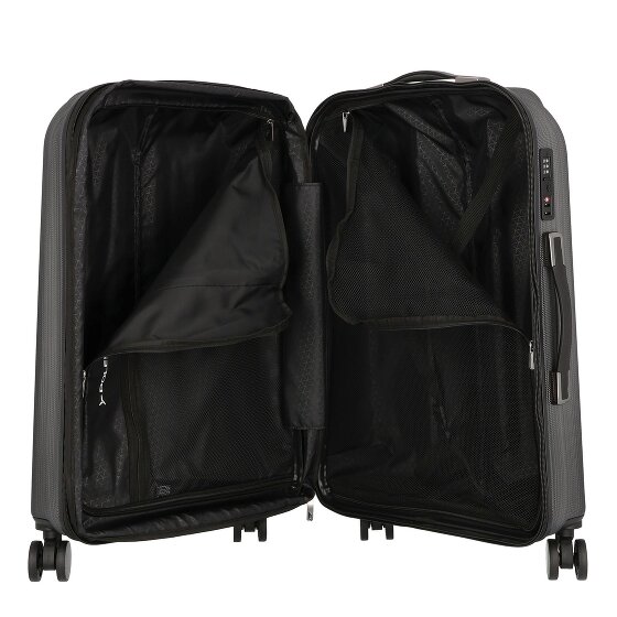 Polestream Moonrock 4 wielen Trolley 69 cm met uitbreidingsplooi