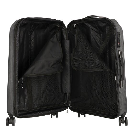 Polestream Moonrock 4 wielen Trolley 69 cm met uitbreidingsplooi