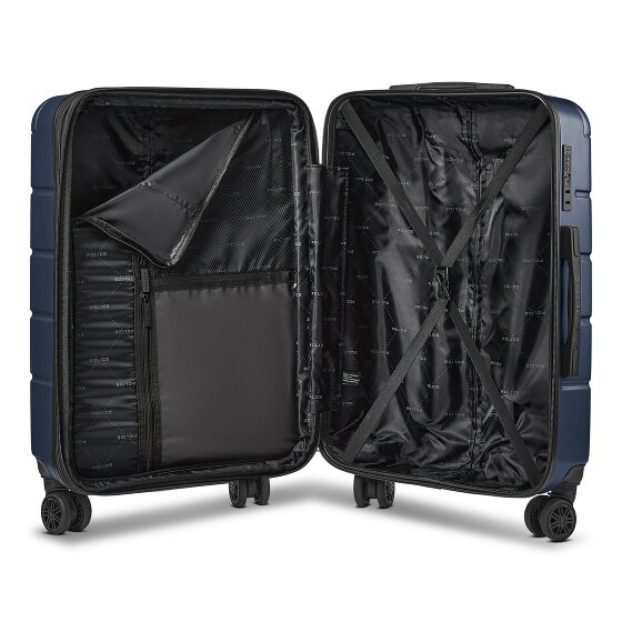 Police Dublin 4 wielen Trolley M 64 cm met uitbreidingsplooi