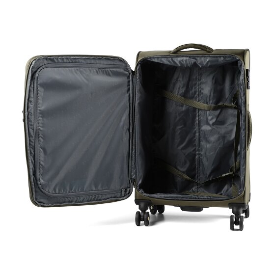 d&n Travel Line 9704 4 wielen Trolley M 68 cm met uitbreidingsplooi