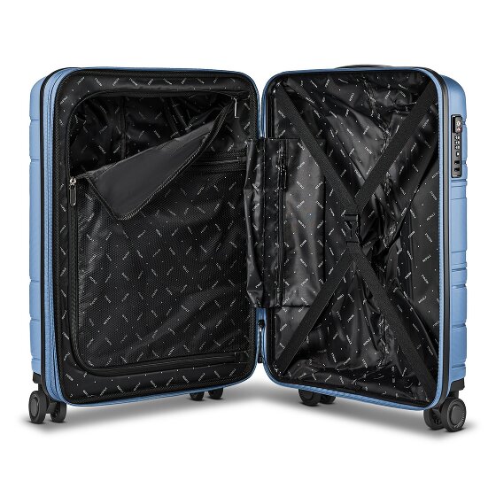 Redolz Essentials 11 4 wielen Cabinewagen 55 cm met uitbreidingsplooi