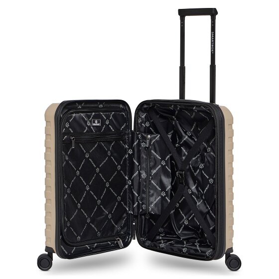 Smartbox Edition 01 4 wielen Cabinewagen 55 cm met uitbreidingsplooi