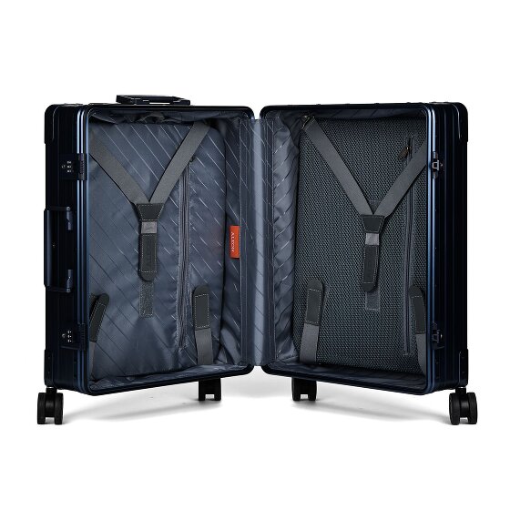 Aleon Traveler Domestic 4-wielige Cabinewagen van Aluminium, 55 cm