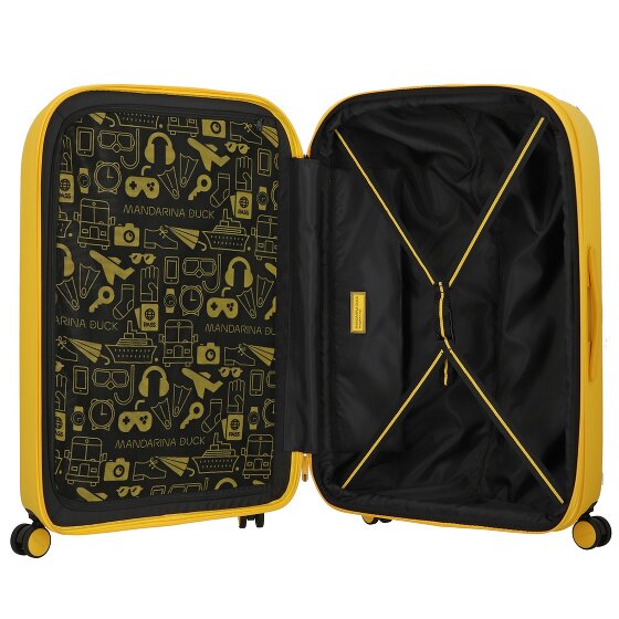 Mandarina Duck Logoduck + 4 wielen Trolley L 75 cm