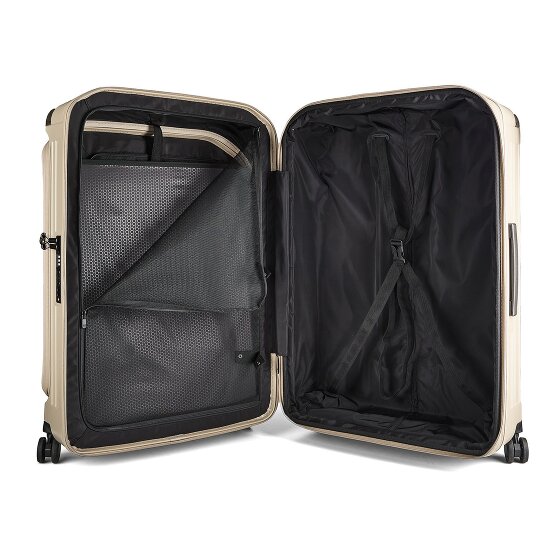 Piquadro PQ-Light 4 wielen Trolley 78 cm met uitbreidingsplooi