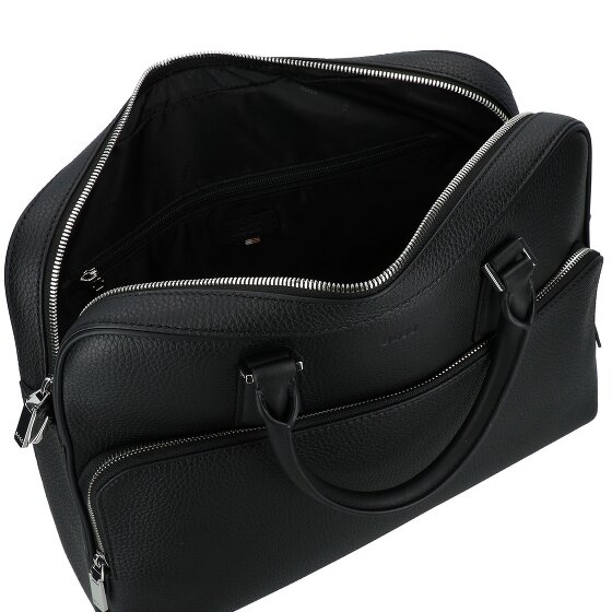 Boss New Crosstown Koffer Leer 38 cm Laptop compartiment