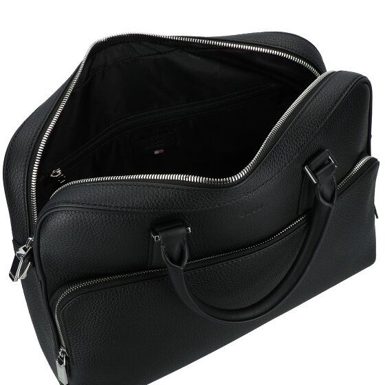 Boss New Crosstown Koffer Leer 38 cm Laptop compartiment
