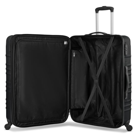 Wenger Amplar Evo 4 wielen Trolley L 75 cm met uitbreidingsplooi