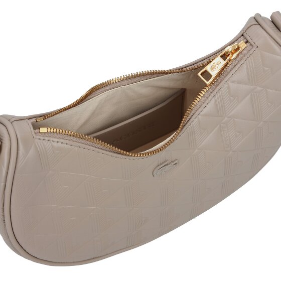 Lacoste Maheki Schoudertas Leer 24 cm