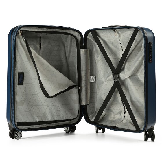 Gabol Future Plus 4 wielen Cabinewagen 55 cm met uitbreidingsplooi