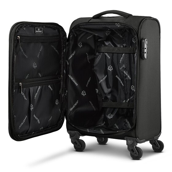 Smartbox Edition 04 4 wielen Cabinewagen 55 cm met uitbreidingsplooi