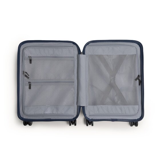 The Chesterfield Brand Zuna 4 wielen Cabinewagen S 55 cm Laptopvak