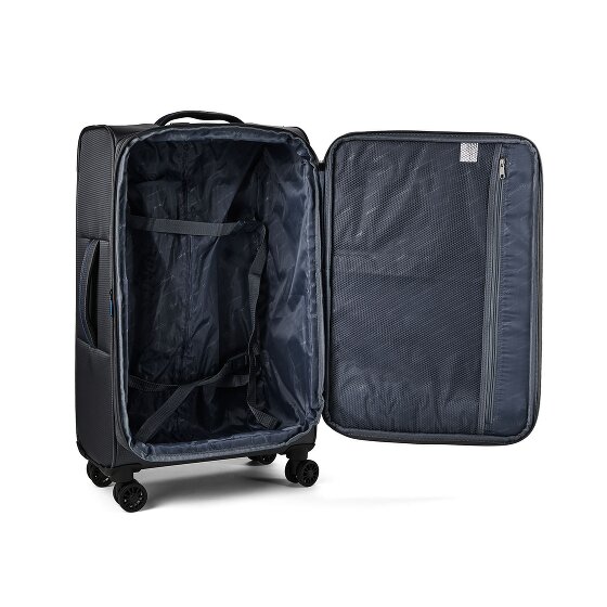 Benzi 5825 4 wielen Trolley M 67 cm met uitbreidingsplooi
