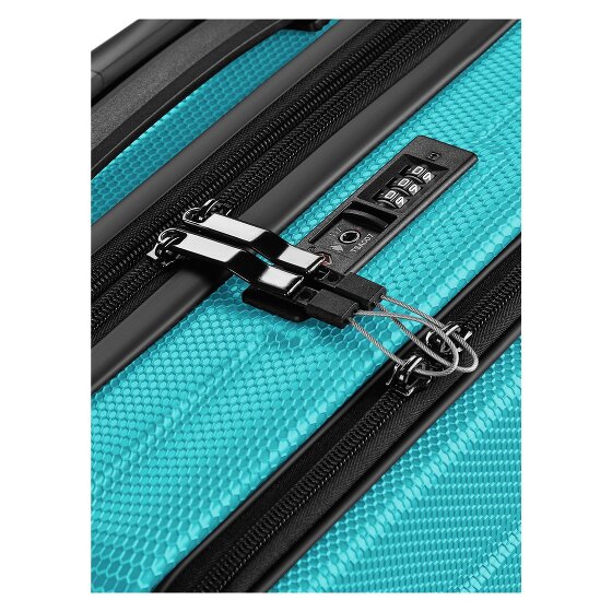 Franky Munich 4.0 4 wielen Cabinewagen 55 cm Laptopvak met uitbreidingsplooi