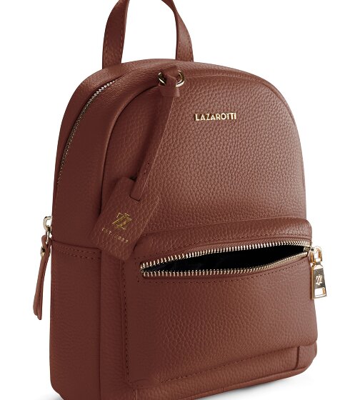 Lazarotti Bologna Leather Stad rugzak Leder 27 cm